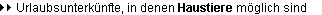 Haustiere m�glich